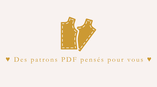 Des patrons PDF pensés pour vous