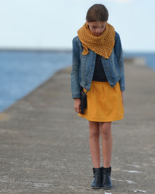 patron couture jupe mini classique midi fille 4 au 14 ans lou and me