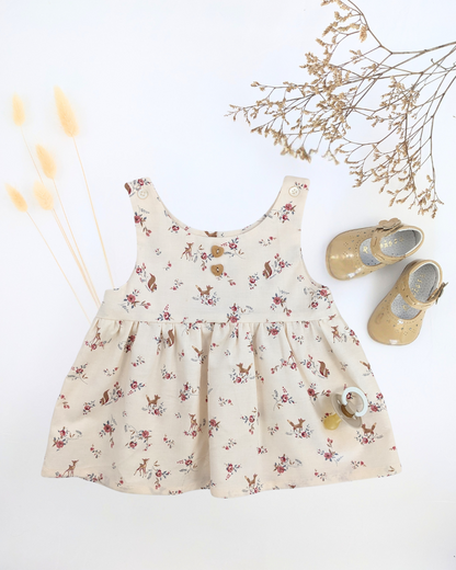 patron couture gratuit pdf
robe fillette bébé Poppy  3, 6, 12, 18, 24, à 36 mois
