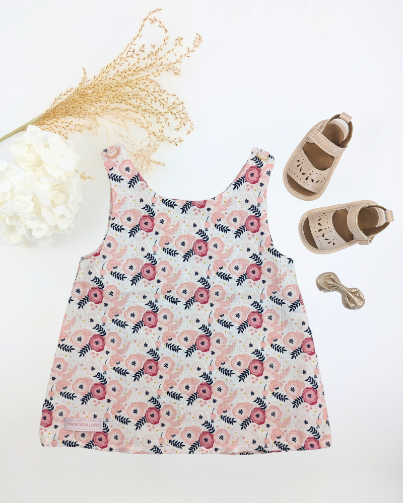patron couture gratuit pdf
robe fillette bébé Poppy  3, 6, 12, 18, 24, à 36 mois